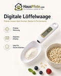 Digitale Löffelwaage für Küche & Backen