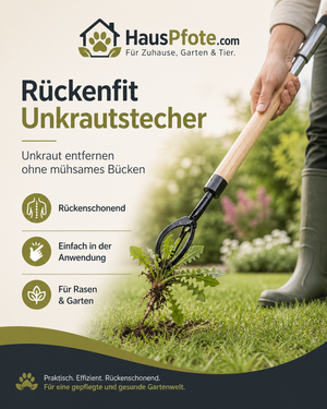Rückenfit: Profi-Unkrautstecher