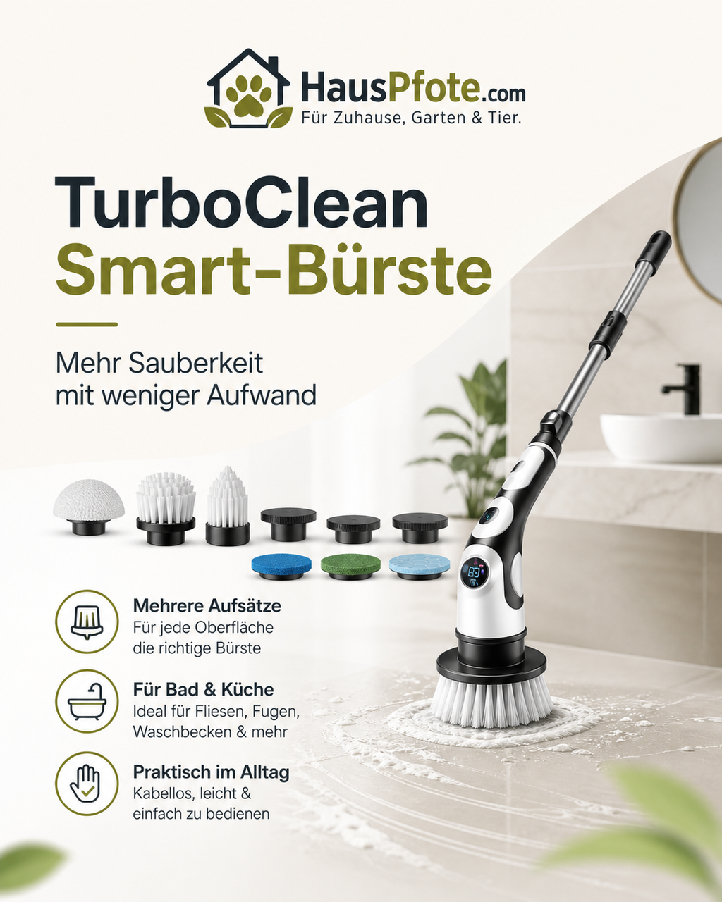 Smart-Bürste TurboClean