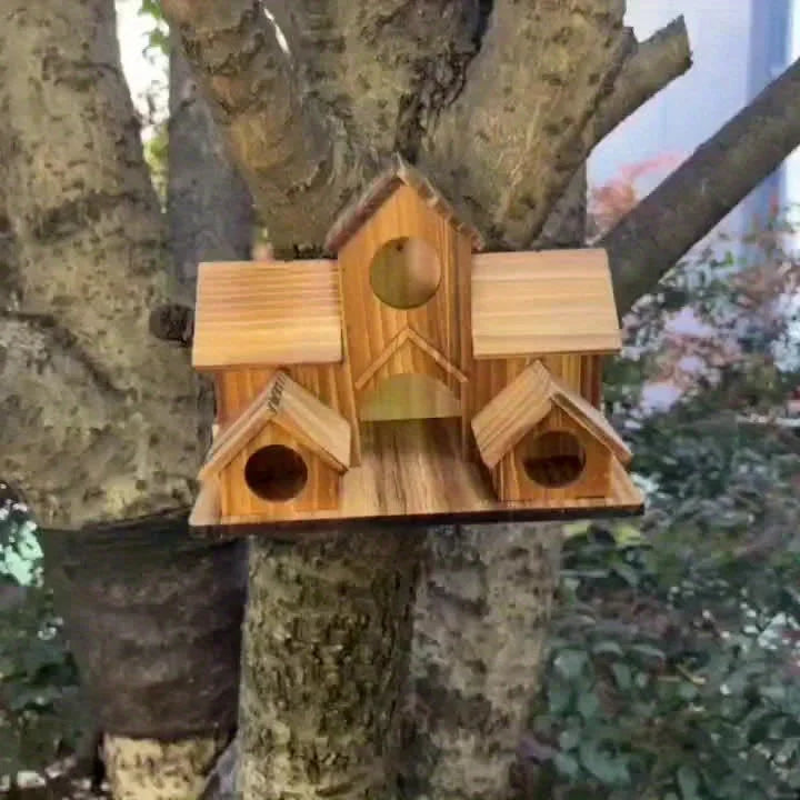 Naturholz-Vogelvilla, Wiesenglück