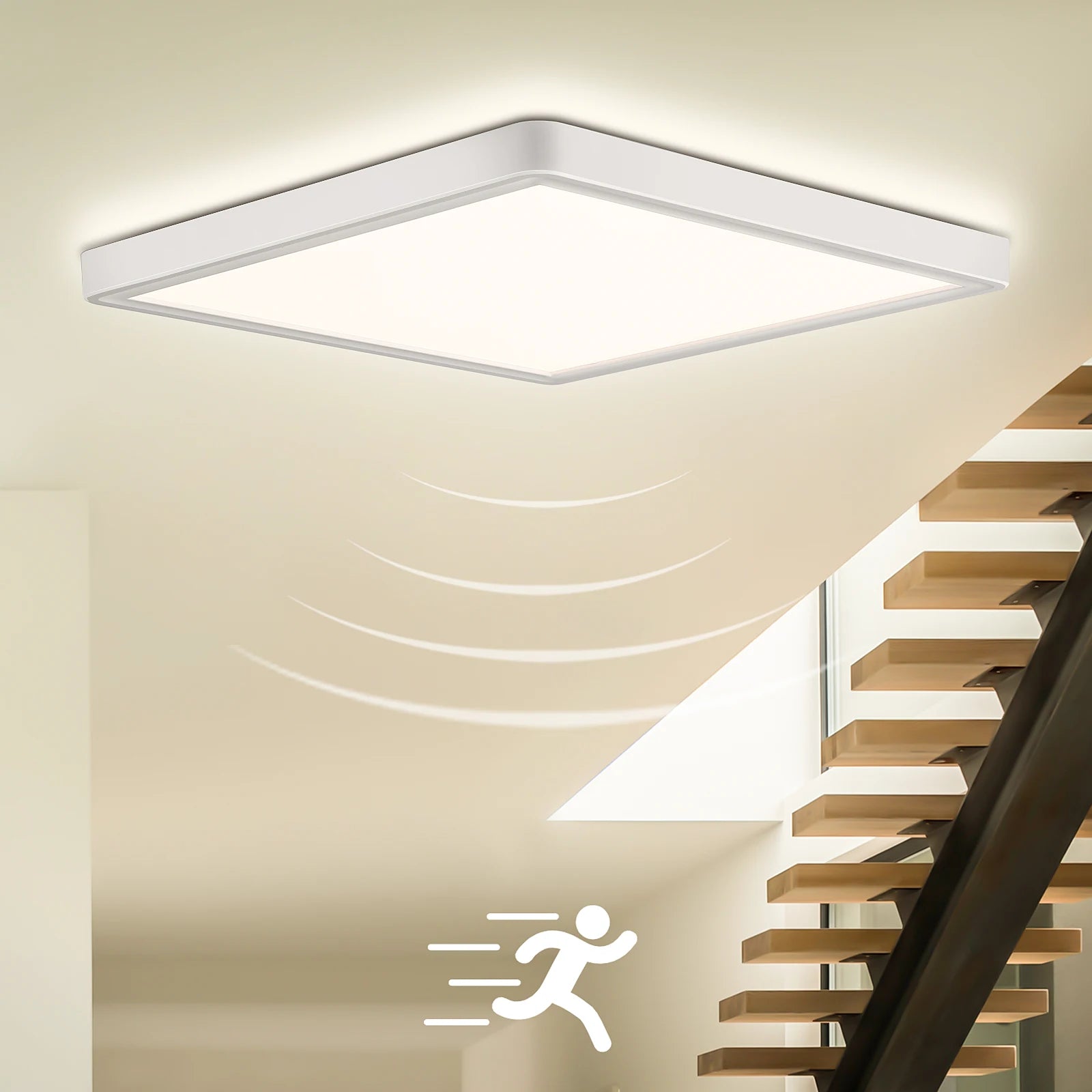 SmartBright: Ultra-Flache Radar-Deckenleuchte