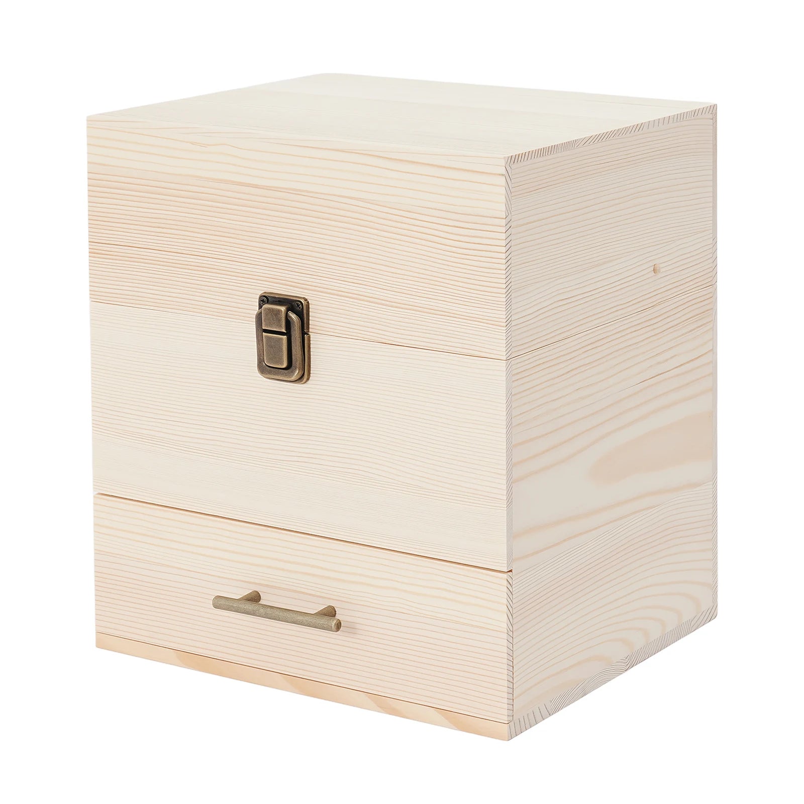 Oils & More: Echtholz-Box (59 Fächer)