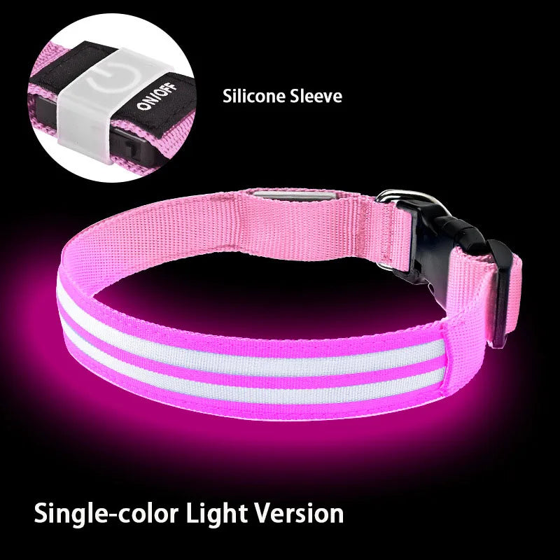 NightSafe LED-Hundehalsband – besser sichtbar im Dunkeln