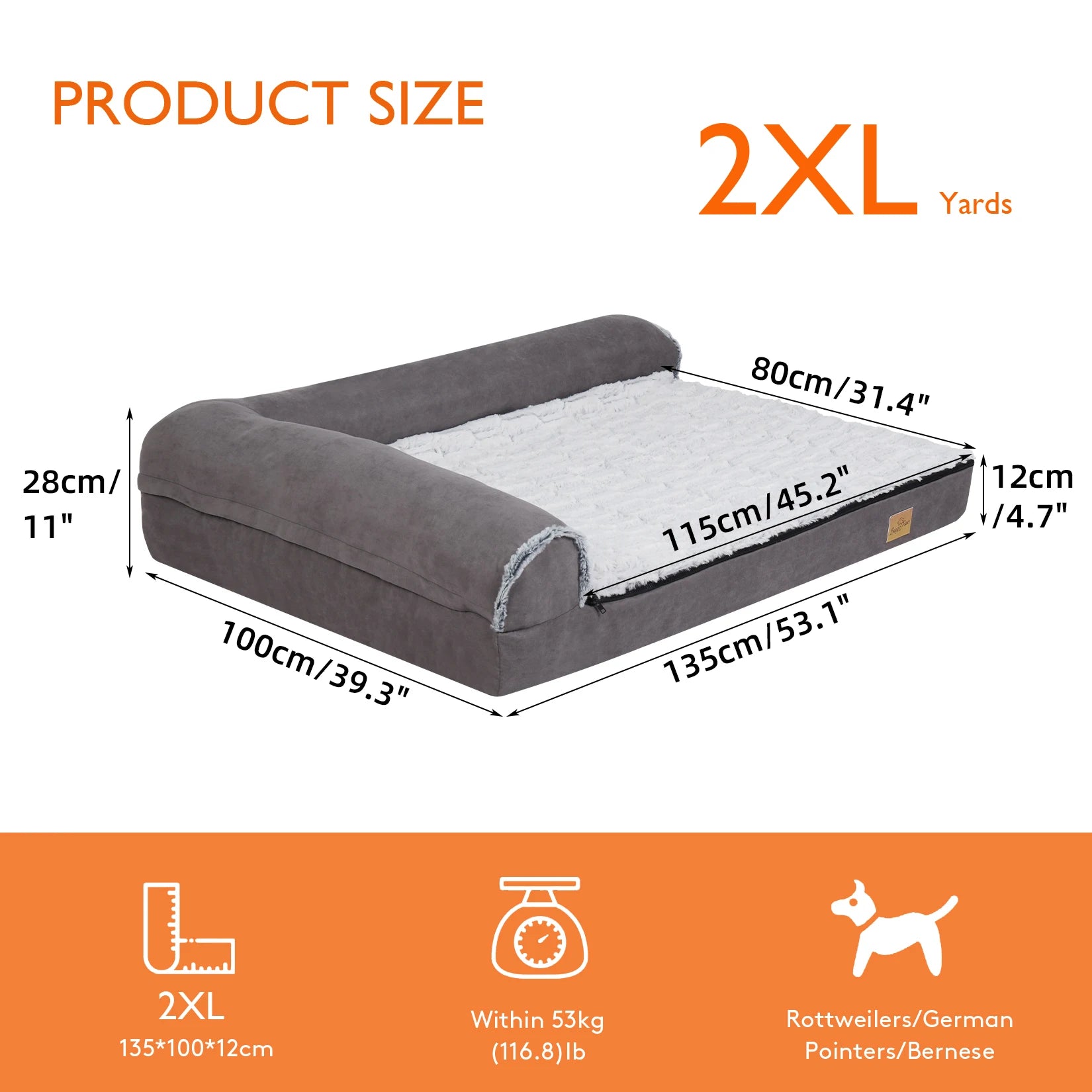 CloudNine: Orthopädisches Hundesofa