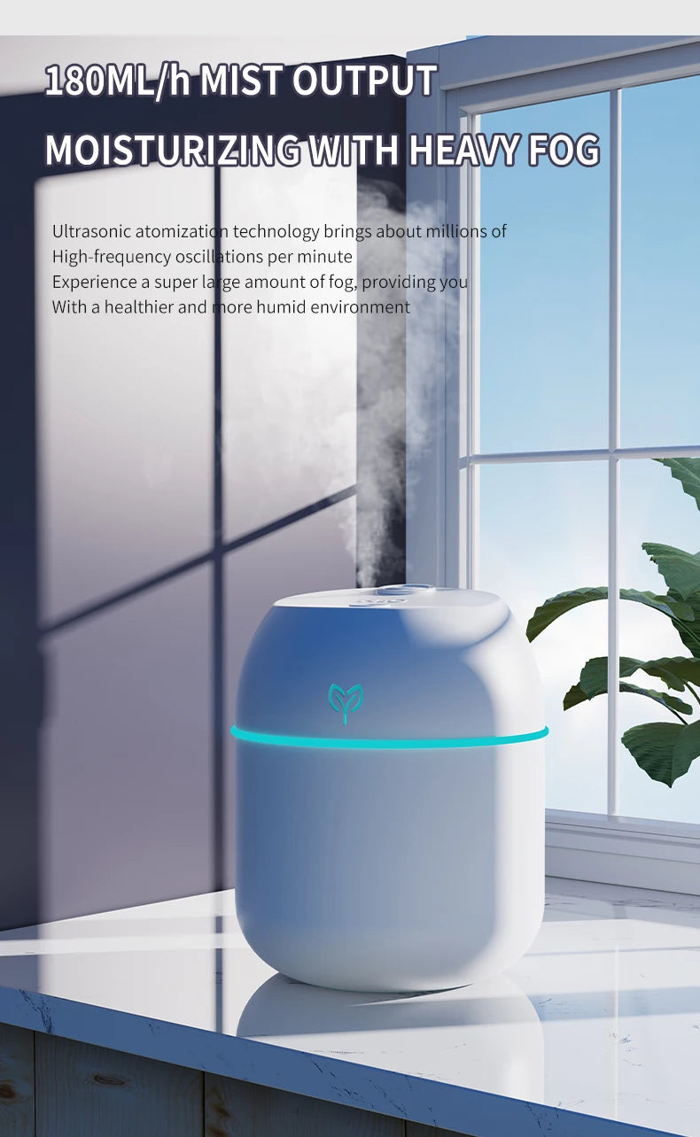 PureMist: Smarter Mini-Luftbefeuchter