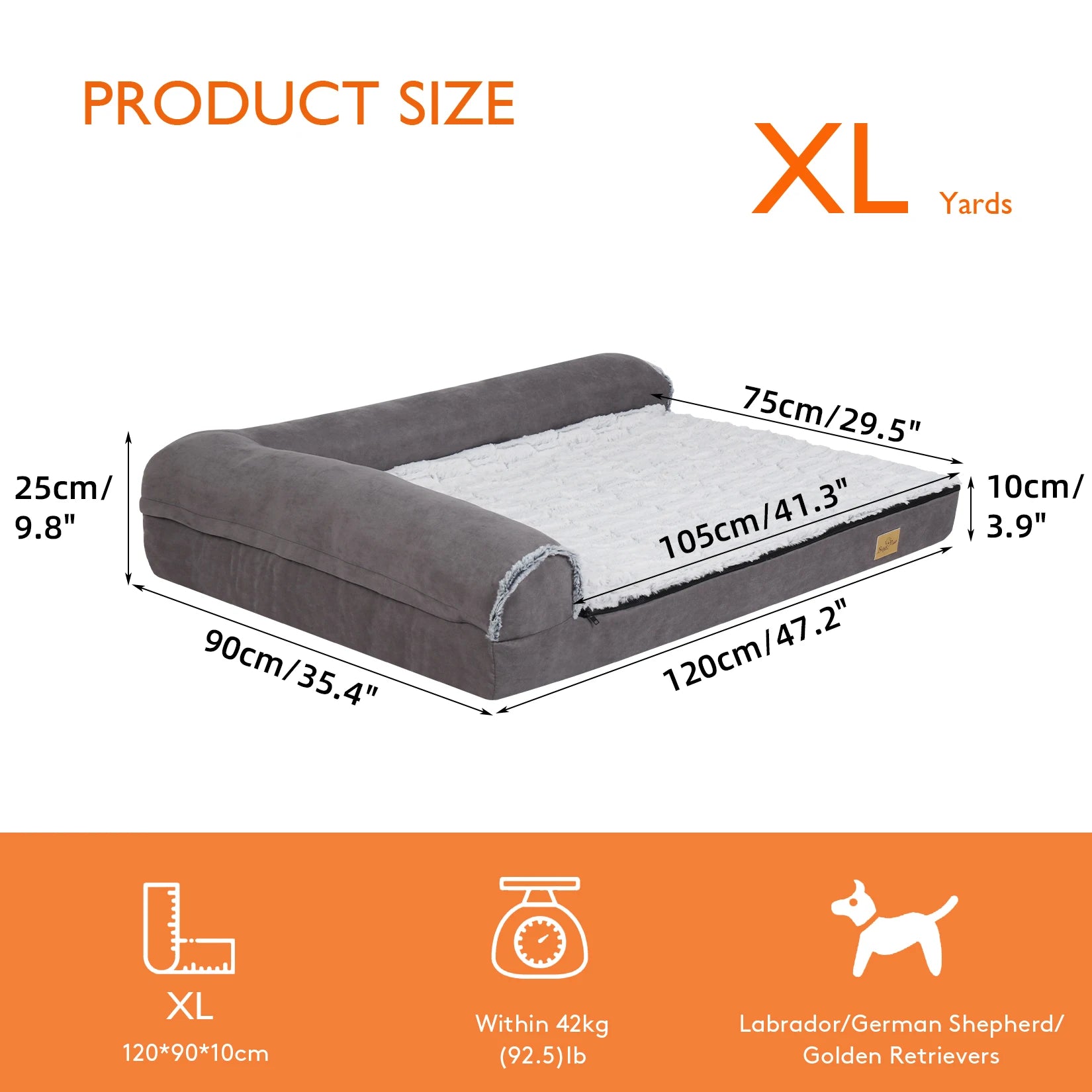 CloudNine: Orthopädisches Hundesofa