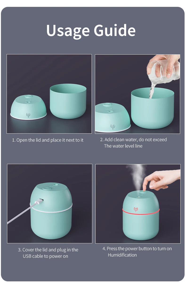PureMist: Smarter Mini-Luftbefeuchter