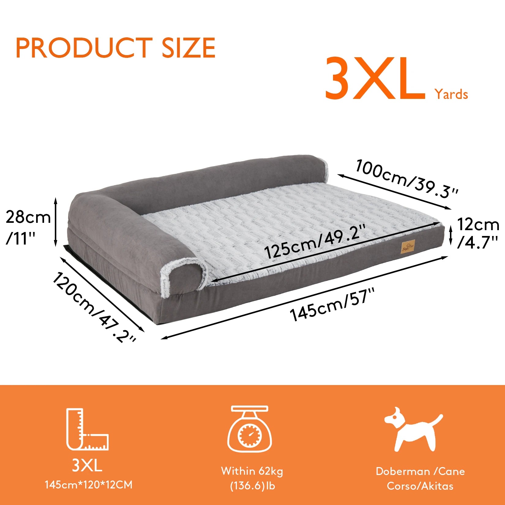 CloudNine: Orthopädisches Hundesofa