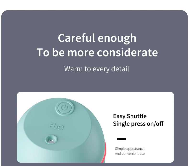 PureMist: Smarter Mini-Luftbefeuchter