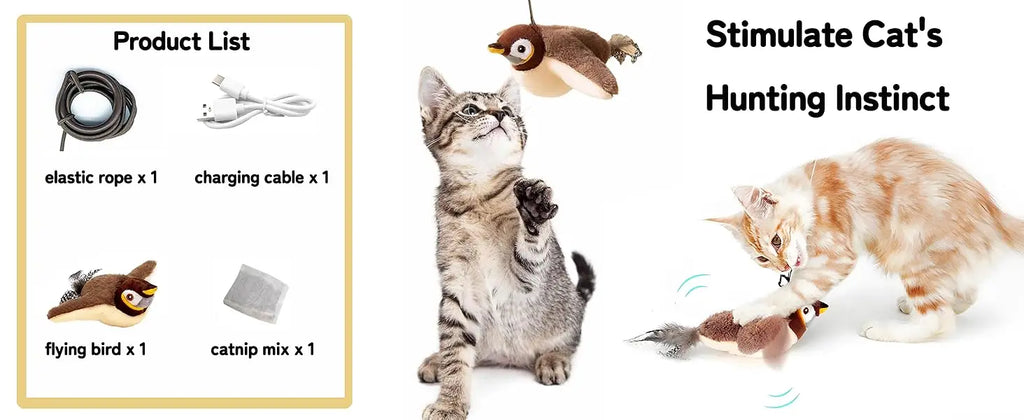 Kitty-Flow Jagdball – selbstrollender Katzenball gegen Langeweile